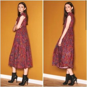 Novella Royale Jamie Dress Red Filmore- Medium NWOT